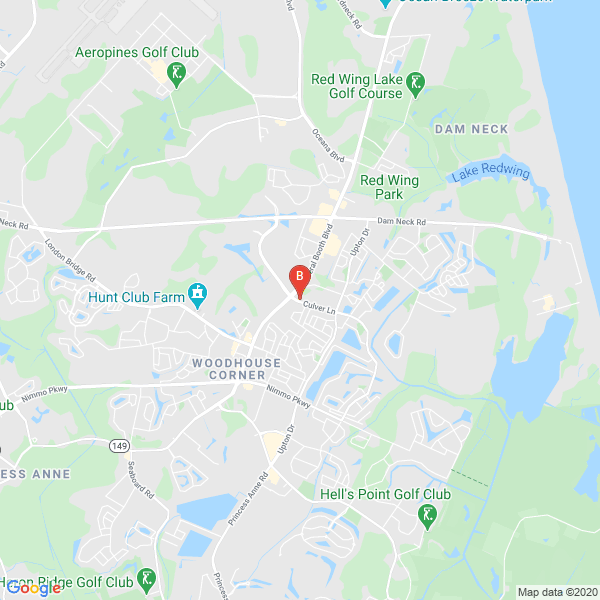 Bunn Insurance Agency Inc location map: 1248 Culver Ln, Virginia Beach, VA 23454, United States, Virginia beach, Virginia